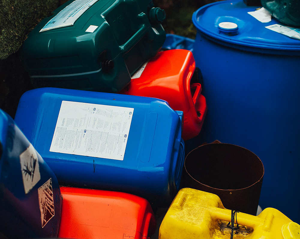 Empty Plastic Containers