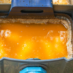 A full grease trap